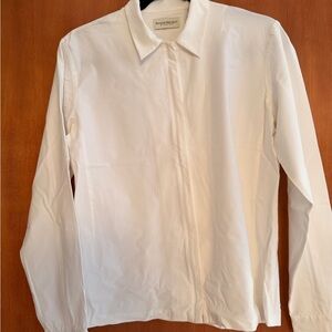 Banana Republic Men's Crisp White Shirt Jacket